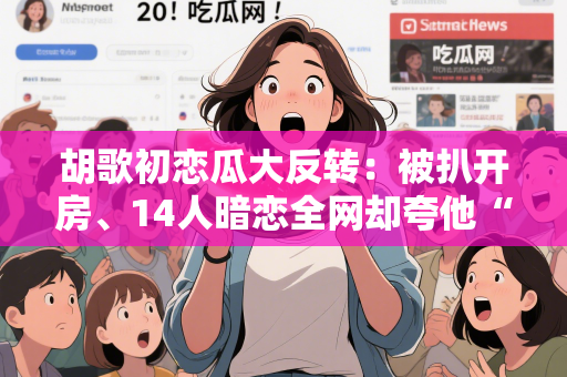 胡歌初恋瓜大反转：被扒开房、14人暗恋全网却夸他“活该红24年”藏在细节里的真相戳中无数人